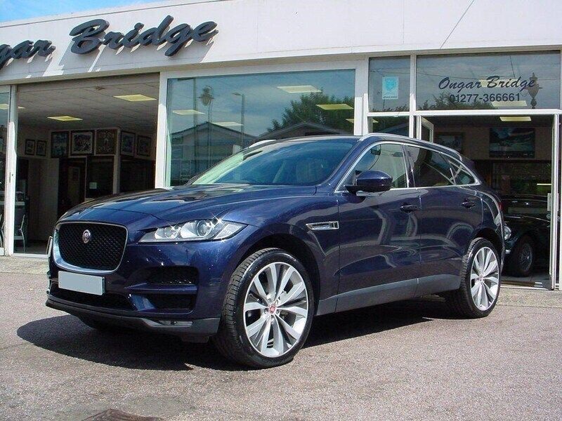 Blue Used 2019 Jaguar F-Pace Portfolio SUV | £19,950 (Good price) - Image 1/4
