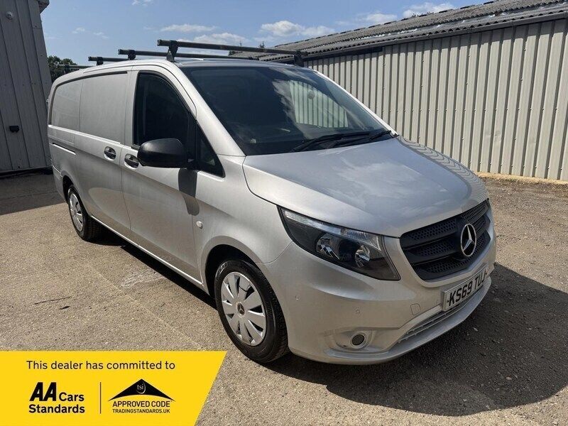 Silver Used 2019 Mercedes Vito Progressive MPV | £9,995 (Expensive) - Image 1/4