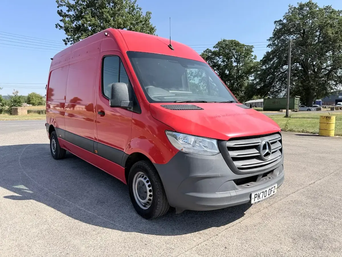 Used Mercedes Sprinter 2020 Red Van