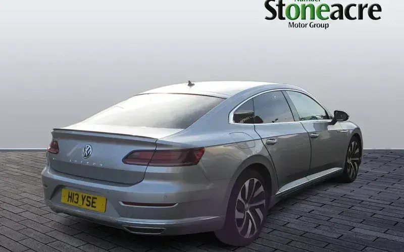 Used VW Arteon R-line 150 HP (110 kW) 2019 Silver Hatchback