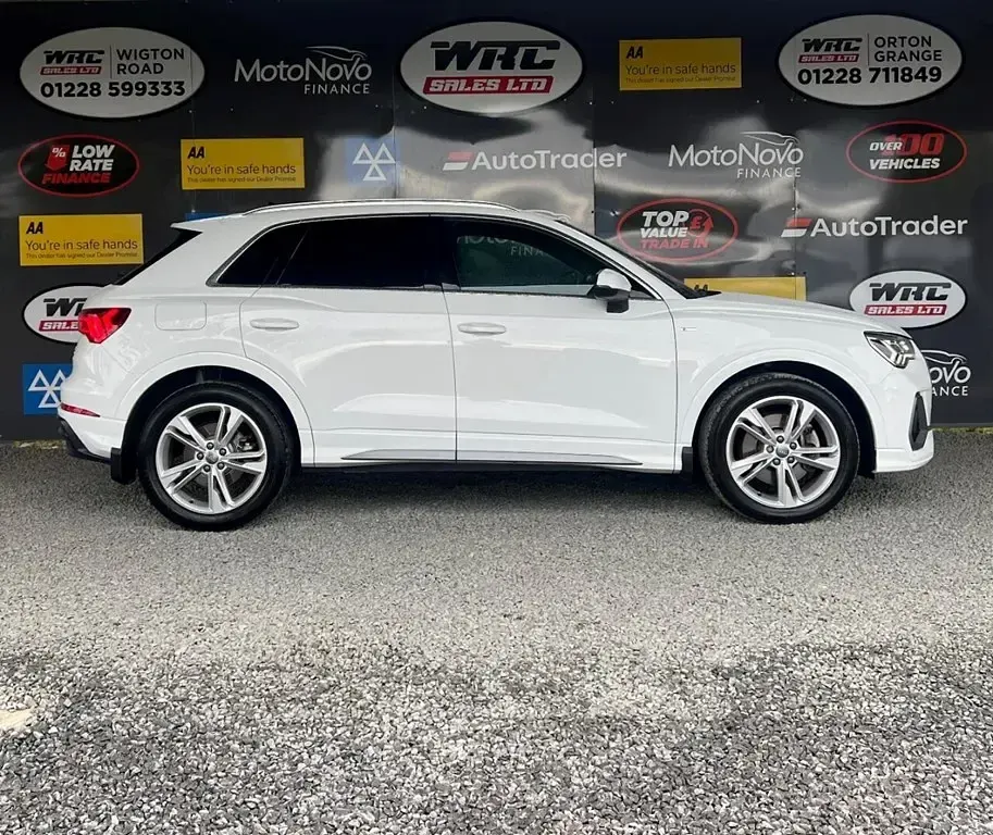 Second-hand Audi Q3 S-Line 190 CP (139 kW) 2020 Alb SUV