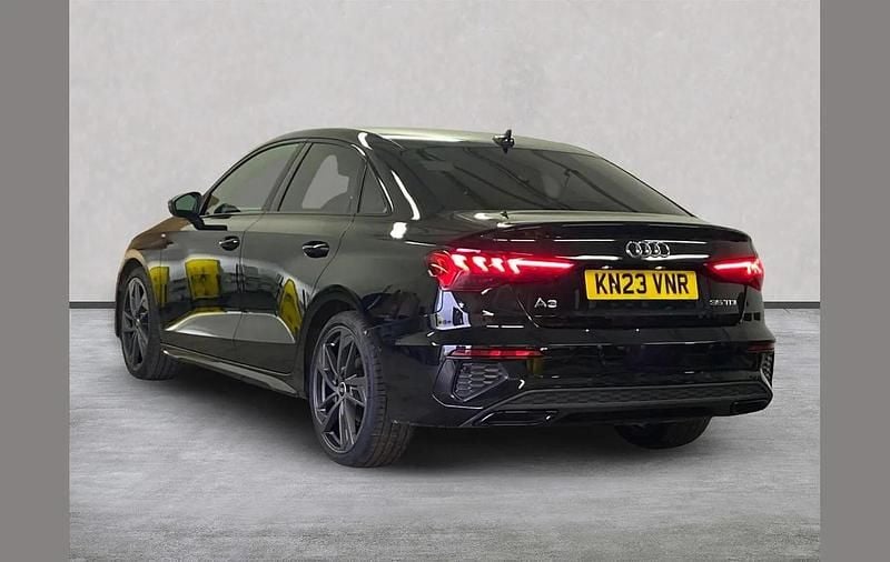 Used Audi A3 Advanced 150 HP (110 kW) 2023 Black Sedan