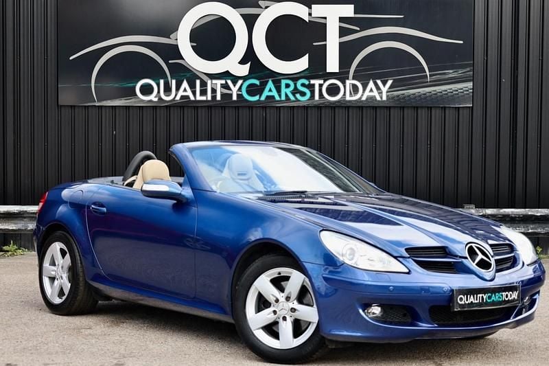Blue Used 2006 Mercedes SLK280 Cabriolet | £5,495 (Fair price) - Image 1/4