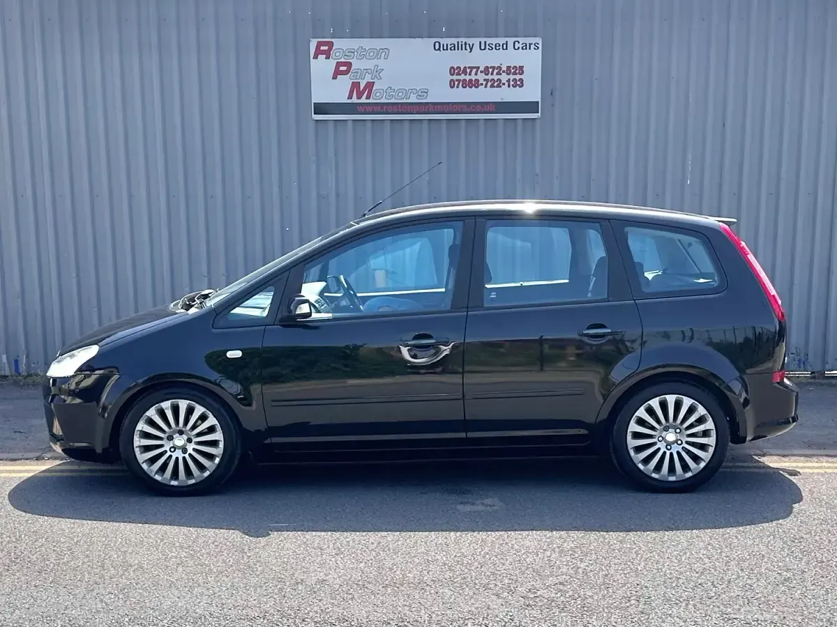 Used Ford C-MAX Titanium 136 HP (100 kW) 2008 Black MPV
