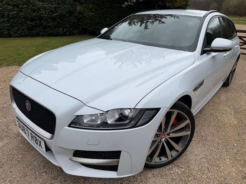 Used Jaguar XF R-Sport 2017 White Estate