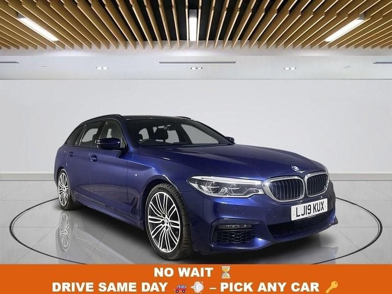 Blue Used 2019 BMW 530 M Sport Estate | £18,049 (Super price) - Image 1/3