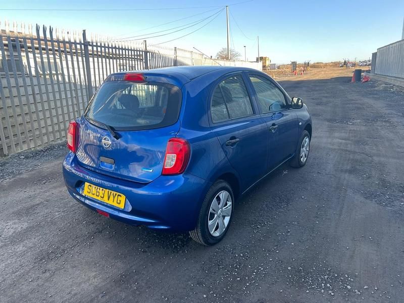 Used Nissan Micra Visia 2014 Blue Hatchback