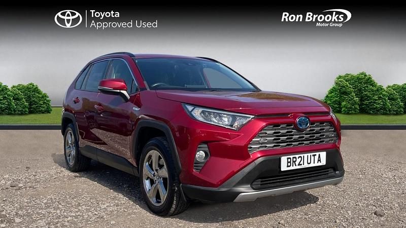 Used Toyota RAV4 Design 2021 Red SUV