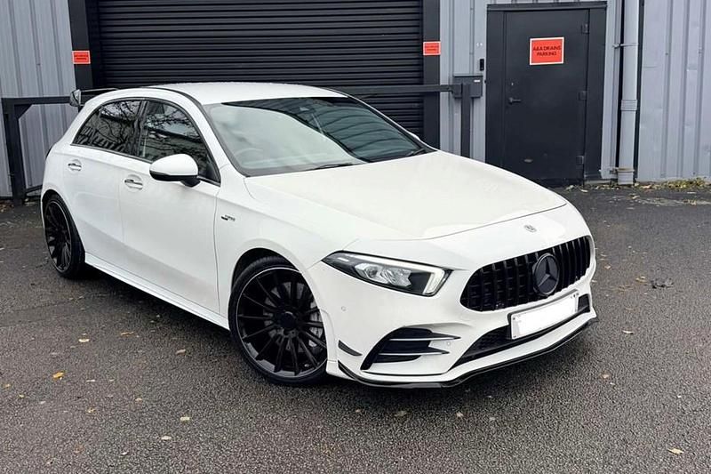 White Used 2018 Mercedes A250 AMG Line Premium Hatchback | £19,200 (A bit pricey) - Image 1/1