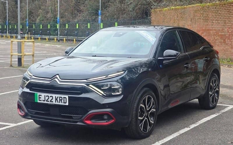 Used Citroën e-C4 Shine 100 kW (136 HP) 2021 Black Hatchback