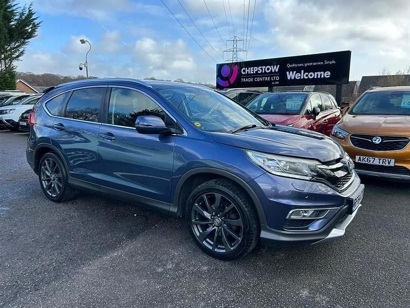 Used Honda CR-V SR 120 HP (88 kW) 2015 Blue SUV