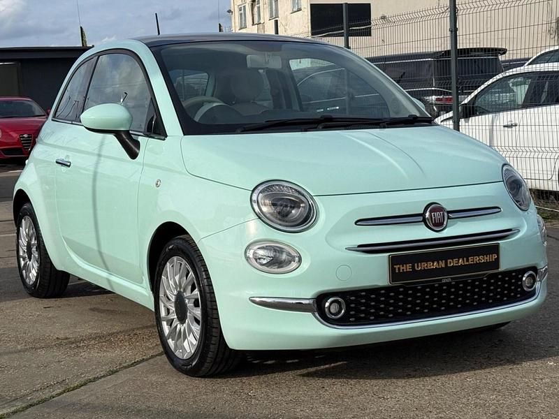 Begagnad Fiat 500 Lounge 2016 Grön Halvkombi