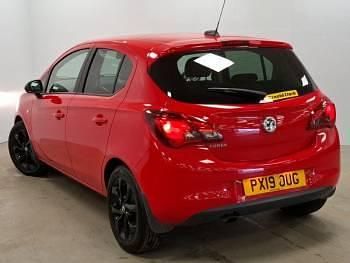Used Vauxhall Corsa 90 HP (66 kW) 2019 Red Hatchback