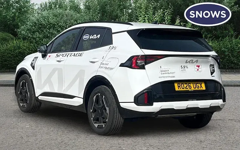 Used Kia Sportage GT-Line 150 HP (110 kW) 2026 White SUV
