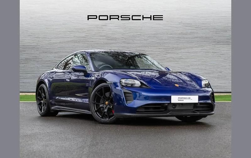 Used Porsche Taycan 439 kW (598 HP) 2022 Blue Sedan