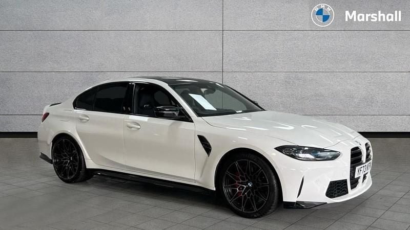 Alpine white Used 2023 BMW M3 Competition Edition Sedan | £59,991 (Super price) - Image 1/4
