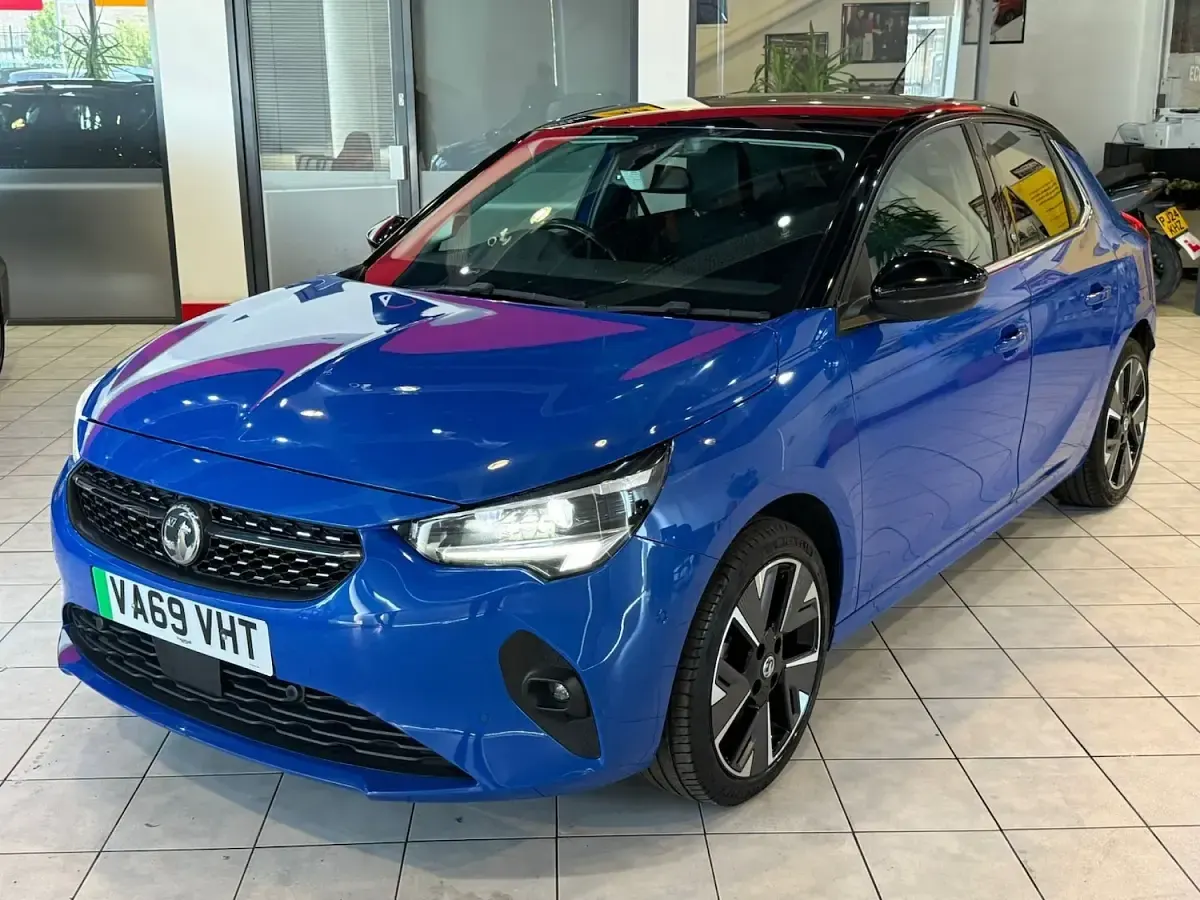 Used Vauxhall Corsa-e Elite 100 kW (136 HP) 2022 Blue Hatchback