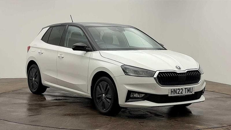 Candy white black magic pearl effect Used 2022 Skoda 110 R Colour Edition Hatchback | £13,495 (Fair price) - Image 1/4