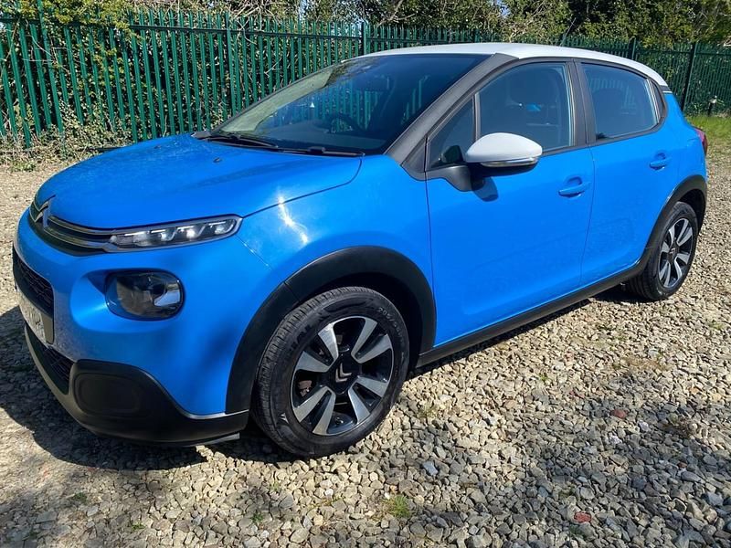 Usado Citroën C3 Feel 110 HP (80 kW) 2017 Azul Citadino