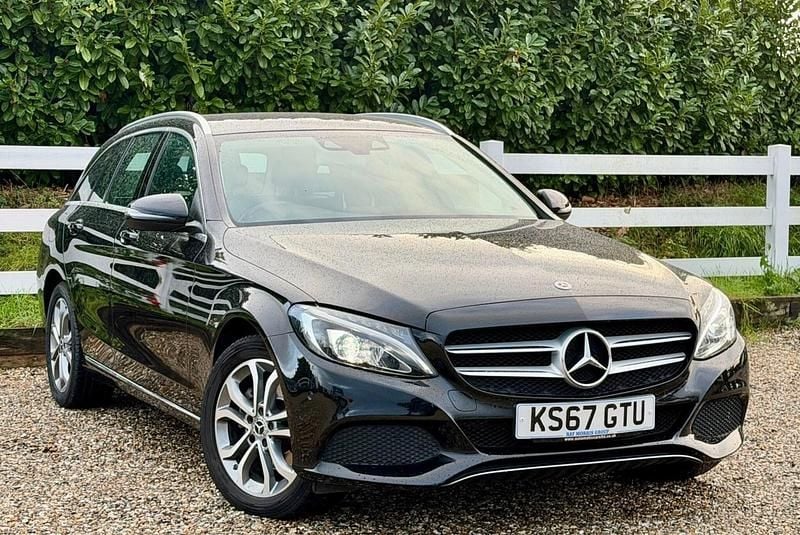 Black Used 2017 Mercedes C220 Estate | £11,495 (Super price) - Image 1/4