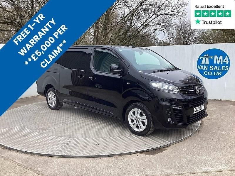 Used Vauxhall Vivaro Sportive 145 HP (106 kW) 2023 Black MPV