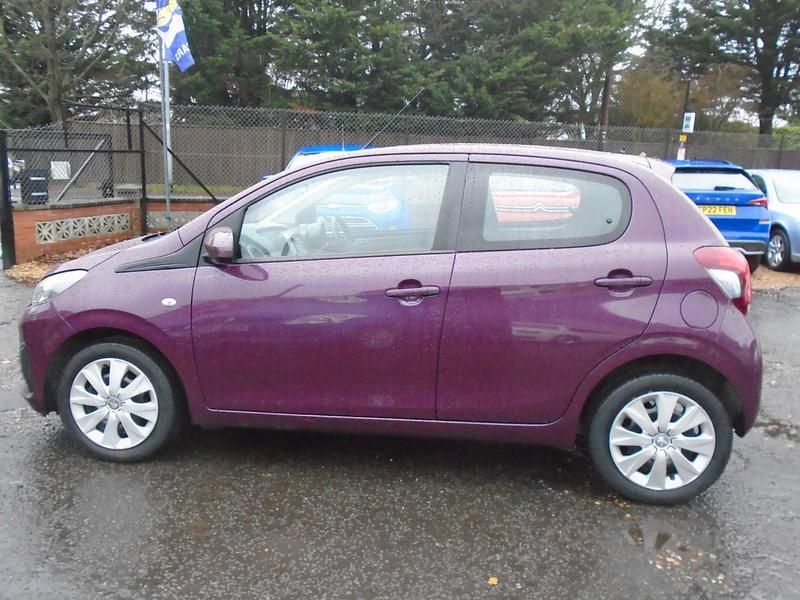 Used Peugeot 108 Active 68 HP (50 kW) 2015 Purple Hatchback