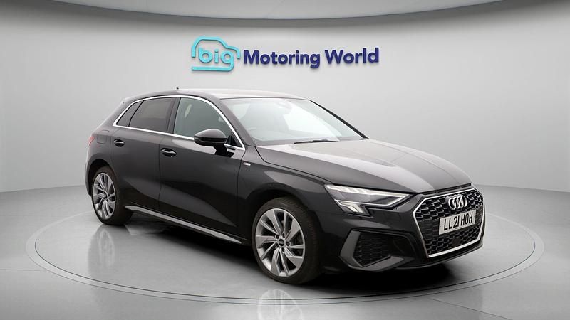 Used 2021 Audi A3 Sportback e-tron S-Line Hatchback | £18,100 (Fair price) - Image 1/4