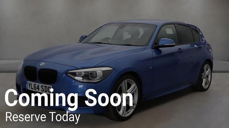 Used BMW 125 M Sport 2015 Blue Hatchback