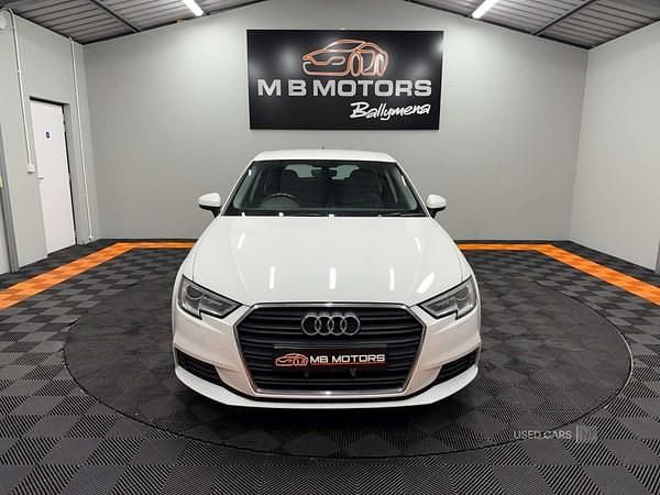 Used Audi A3 Advanced 116 HP (85 kW) 2018 White Sedan
