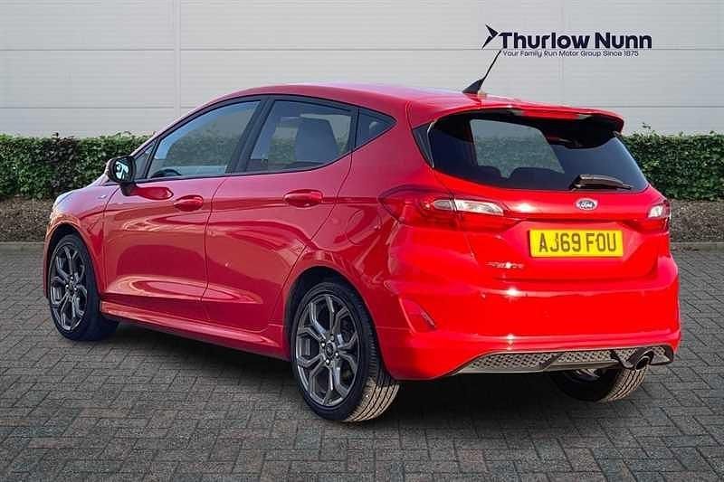 Used Ford Fiesta ST-Line 125 HP (91 kW) 2020 Red Hatchback