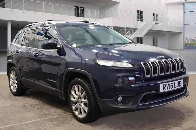 Used Jeep Cherokee Limited 200 HP (147 kW) 2016 Blue SUV