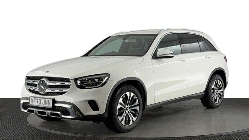 White Used 2020 Mercedes GLC220 Estate | £23,370 (Fair price) - Image 1/4