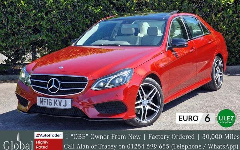 Red Used 2016 Mercedes E220 Premium Sedan | £15,500 (A bit pricey) - Image 1/4