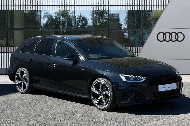 Used Audi A4 Black Edition 147 HP (108 kW) 2024 Black Estate