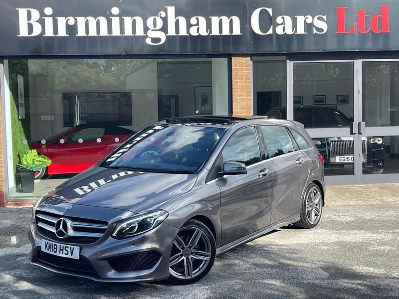 Grey Used 2018 Mercedes B200 AMG line MPV | £10,500 (Fair price) - Image 1/4