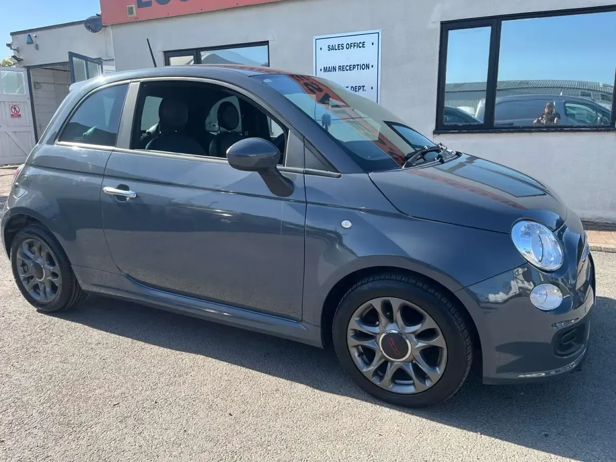 Usado Fiat 500S S 2015 Cinzento Citadino