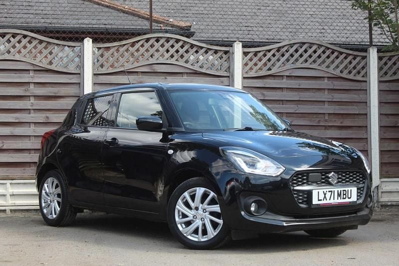 Black Used 2021 Suzuki Swift SZ-T Hatchback | £11,990 (Good price) - Image 1/4