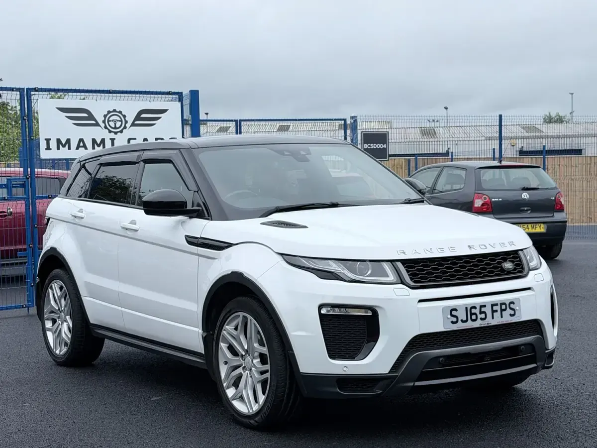 Used Land Rover Range Rover evoque HSE Dynamic 2015 White Estate