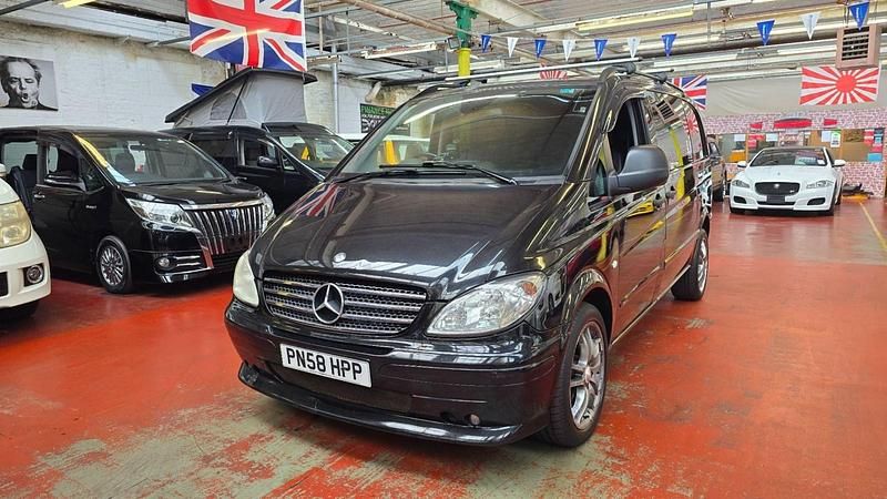 Black Used 2008 Mercedes Vito MPV | £6,995 (A bit pricey) - Image 1/4