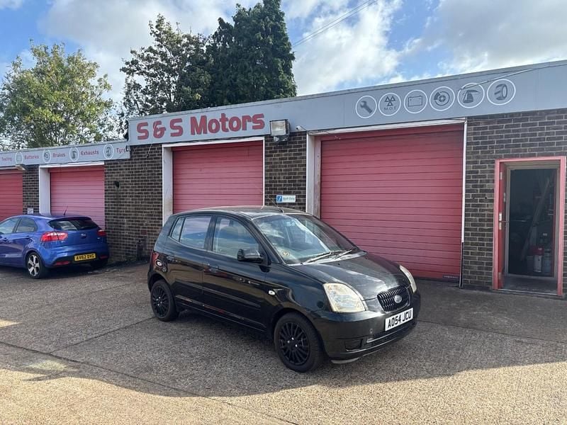 Black Used 2004 Kia Picanto LX Hatchback | £1,995 (Fair price) - Image 1/4