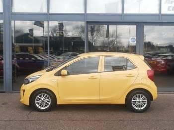 Used Kia Picanto 2023 Yellow Hatchback