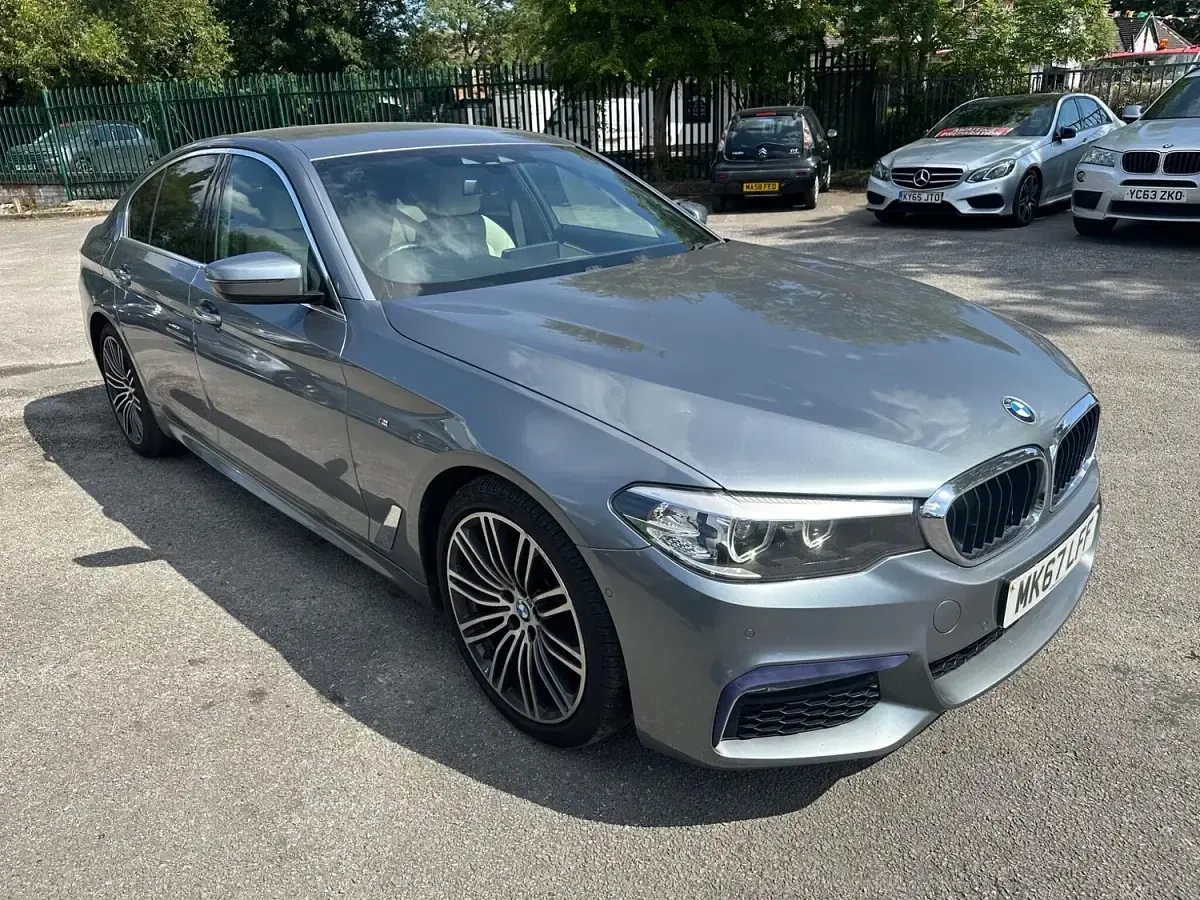 Used BMW 530 M Sport 2017 Blue Sedan