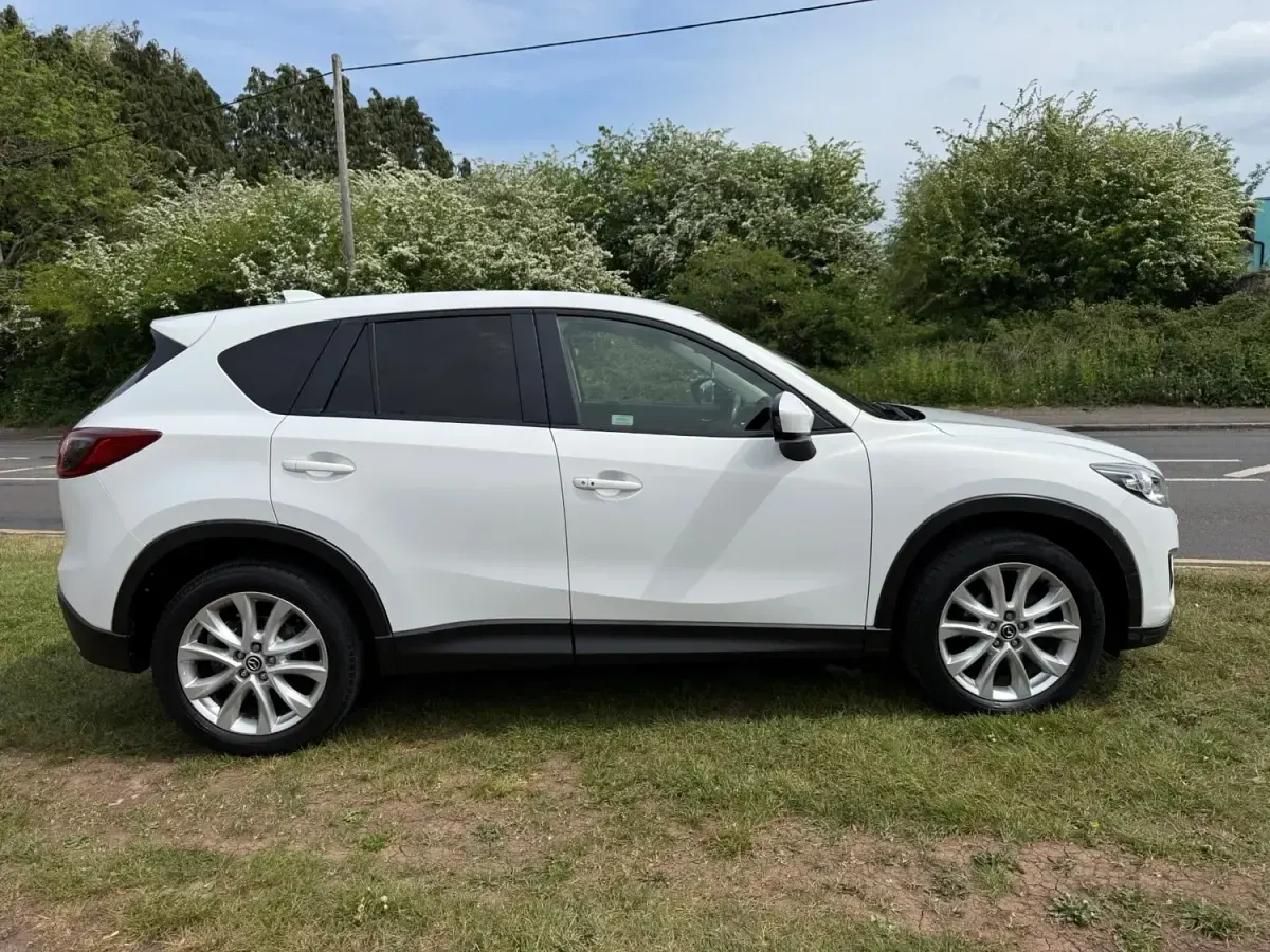 Second-hand Mazda CX-5 Inclusive 165 CP (121 kW) 2012 Alb SUV