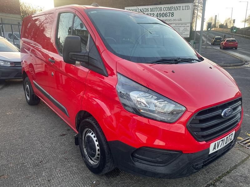 Used Ford Transit Custom 2021 Red Van