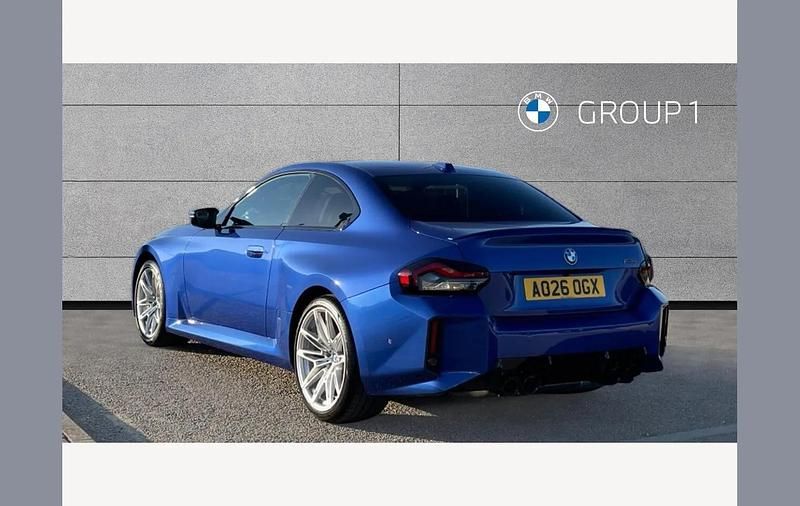 Ny BMW M2 Comfort Edition 480 HK (353 kW) 2026 Blå Sportkupé