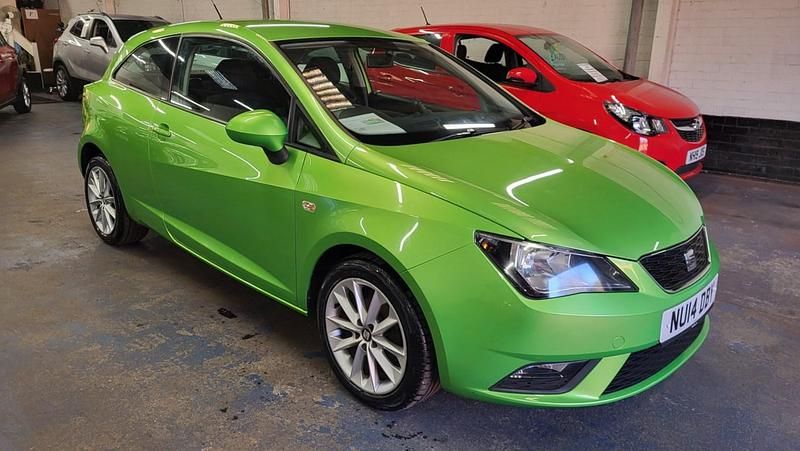 Used Seat Ibiza 84 HP (61 kW) 2014 Green Hatchback
