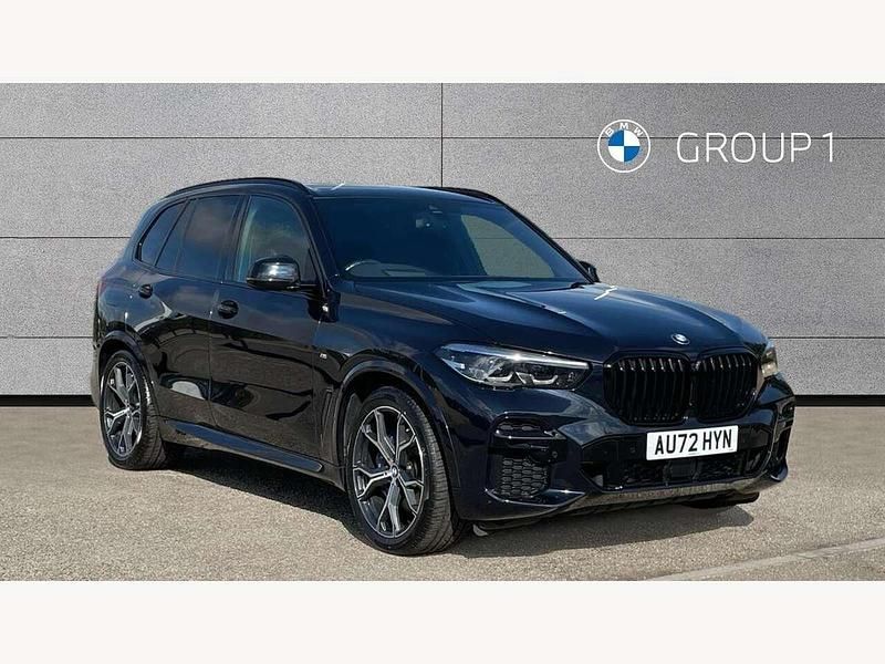 Black Used 2022 BMW X5 M Sport SUV | £47,350 (Fair price) - Image 1/4