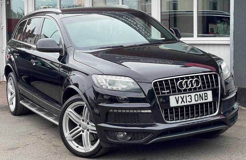 Used Audi Q7 S-line plus 245 HP (180 kW) 2013 Black SUV