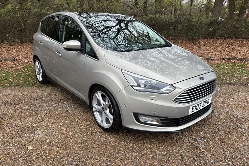 Silver Used 2017 Ford C-MAX Titanium X MPV | £9,490 (Fair price) - Image 1/1