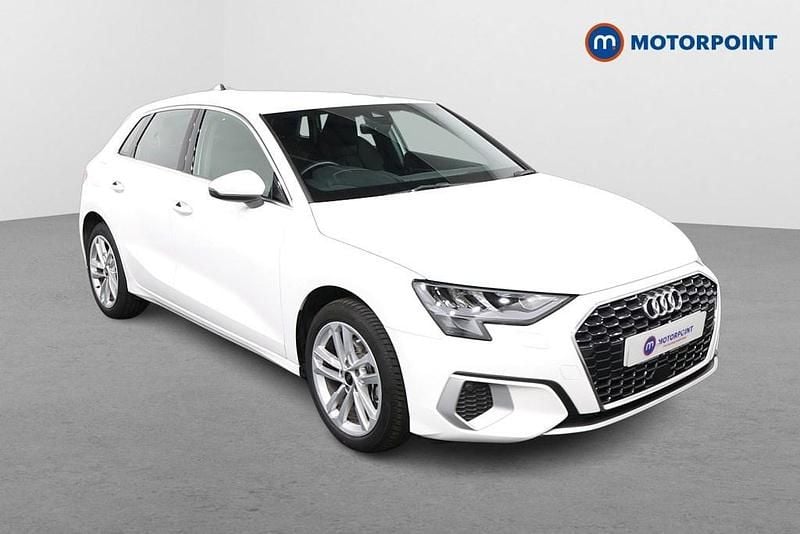 White Used 2024 Audi A3 e-tron Sport Hatchback | £21,949 (Good price) - Image 1/4